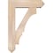 Ekena Millwork Balboa Arts and Crafts Smooth Bracket w/ Offset Brace, Douglas Fir, 7 1/2"W x 28"D x 40"H BKT0806X28X40BOA03SDF - alternate 2